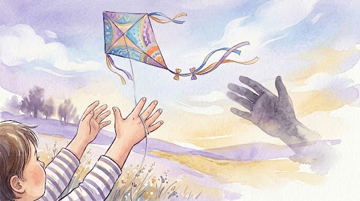 An empathetic illustration representing a child's drive for autonomy in PDA parenting, contrasting traditional discipline with neuro-affirming support.